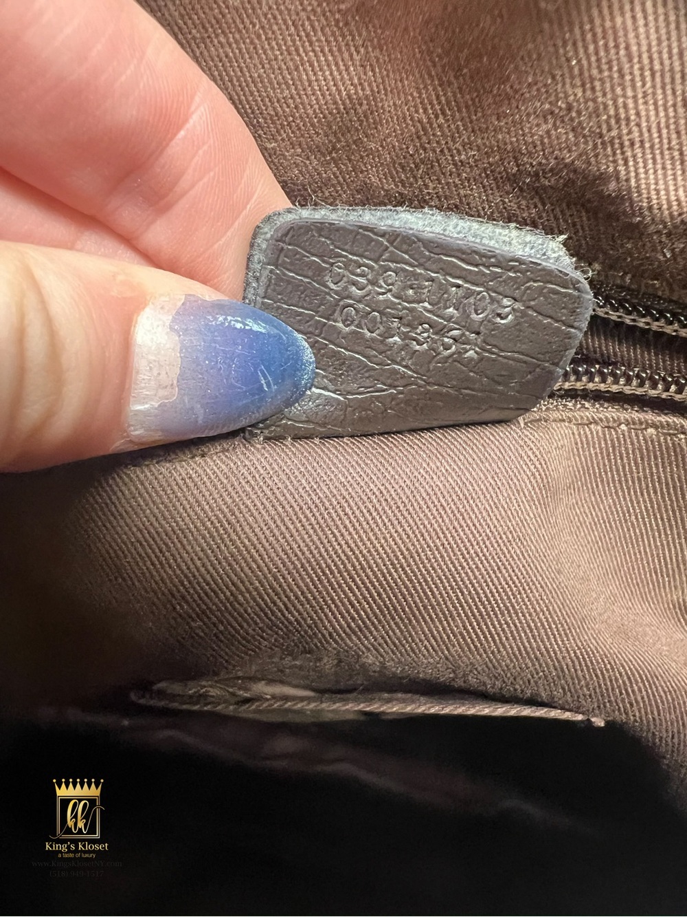 Long gucci pvc tote bag - Picture 12 of 14